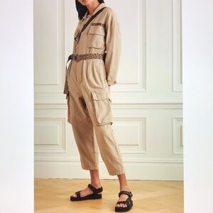 R13 Abu khaki jumpsuit XS